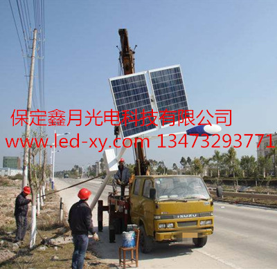 太陽能路燈,太陽能庭院燈安裝流程